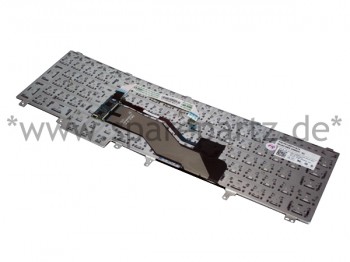 DELL Tastatur Keyboard UK backlit Precision Latitude