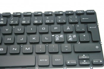DELL XPS 13 L321x L322x Tastatur Keyboard Nord EU backlit 654FY