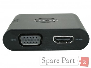 DELL DA100 USB 3.0 to HDMI / VGA / Ethernet / USB 2.0 Adapter K12FR