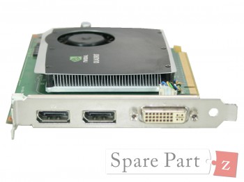 DELL nVidia Quadro FX580 PCIe 512MB Grafikkarte R784K