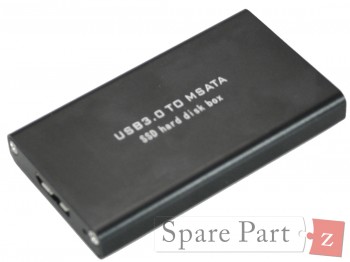 USB 3.0 zu PCIe mSATA SSD Adapter Gehäuse Case