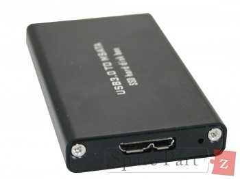 USB 3.0 zu PCIe mSATA SSD Adapter Gehäuse Case