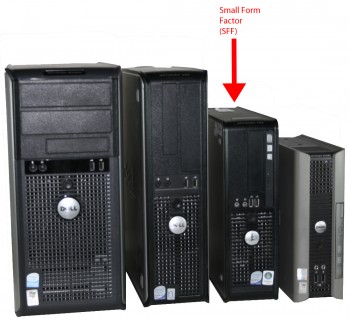 Dell OptiPlex SFF 2x 9-polig COM Port card