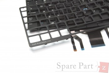 Original DELL Precision Latitude Tastatur Keyboard DE-Layout backlit Upgrade-Kit