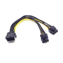 Adapter 6+2 connector to 2x 6+2 connectors 5000/7000 Towers RTX or CL WVJCM