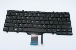 DELL Latitude E7250 Tastatur Keyboard US backlit 3P2DR