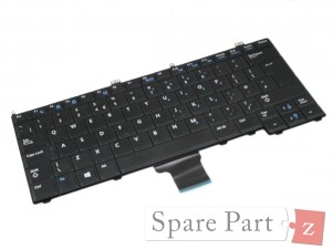 DELL Latitude E7440 backlit US Keyboard Tastatur 4W6PV