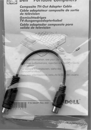 DELL TV-OUT Kabel Cable NEU 7309P