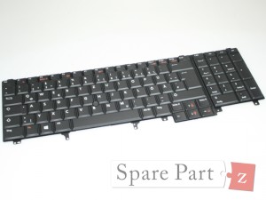 DELL Tastatur Keyboard DE backlit Precision Latitude 7T434