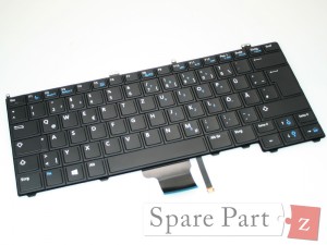 DELL Latitude E7240 Tastatur Keyboard backlit DE 896NG