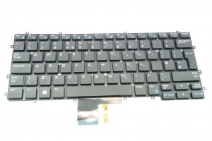 DELL Latitude 13 (7370) Tastatur Keyboard UK English Backlit 8T5PP