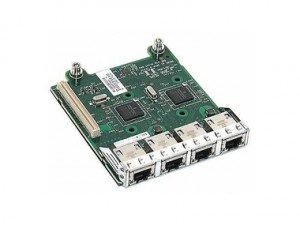 DELL 5720 Quad Port Gigabit Server Daughter Adapter Netzwerkkarte FM487