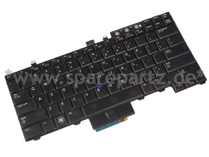 DELL Tastatur Keyboard US backlit Latitude Precision