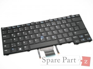DELL Latitude E7440 Tastatur Keyboard DE deutsch backlit TV6P8