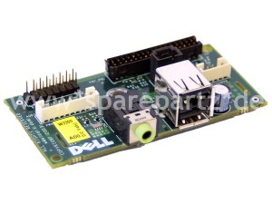 DELL I/O- USB- Audio-Board OptiPlex GX280 Tower PN:0W33