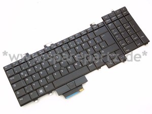 DELL Tastatur Keyboard DE backlit Precision M6400 M6500 Y609D