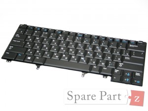 DELL Latitude E6440 Tastatur Keyboard RUS backlit YFHJW