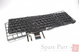 Original DELL Precision Latitude Tastatur Keyboard US-Layout backlit Upgrade-Kit