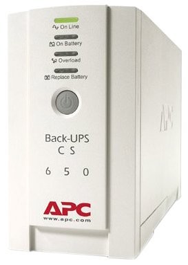 APC Back UPS CS 650 Notstromversorgung USV 650 VA