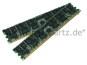 2GB 2048MB 2x1GB DDR 400MHz RAM Speicher