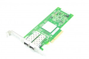 Qlogic Dual SFP FC Fibre Channel 8Gb/s PCIe x8 Card Karte QLE2562