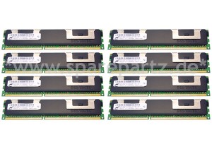 32GB (8x4GB) DDR3 RAM 1066Mhz PC3-8500R ECC